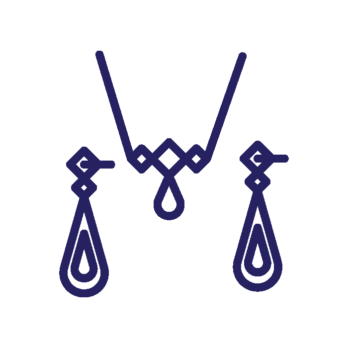 نیم ست نقره