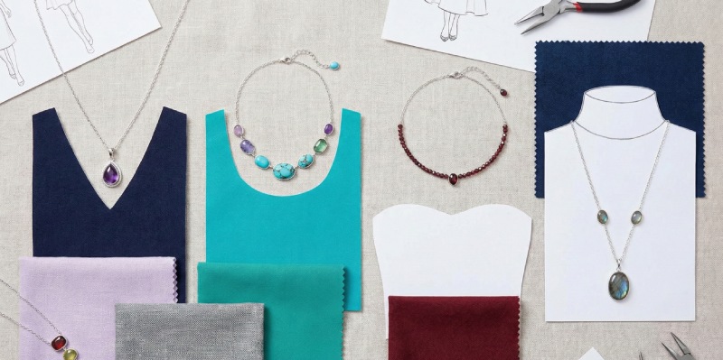 هر گردنبند برای کدام مدل یقه مناسب است؟