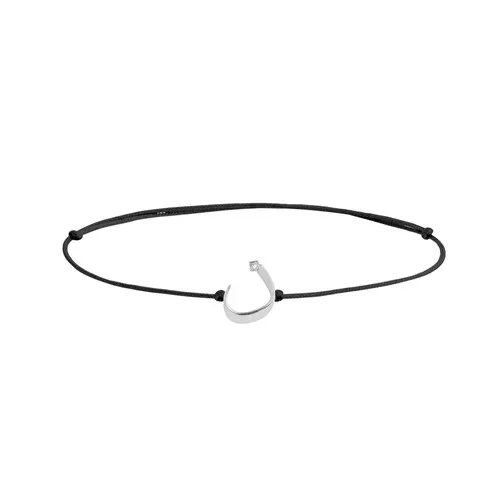 دستبند حروف و اسم نقره