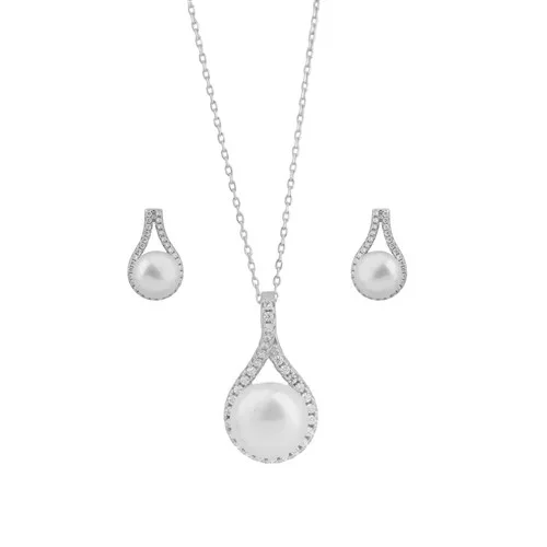 نیم ست نقره زنانه