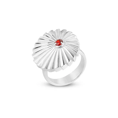 انگشتر نقره صدف