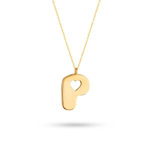 گردنبند نقره P