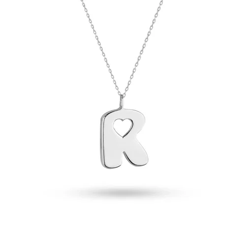گردنبند نقره R
