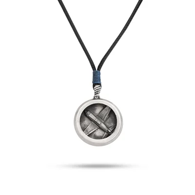 گردنبند نقره مردانه فلایت