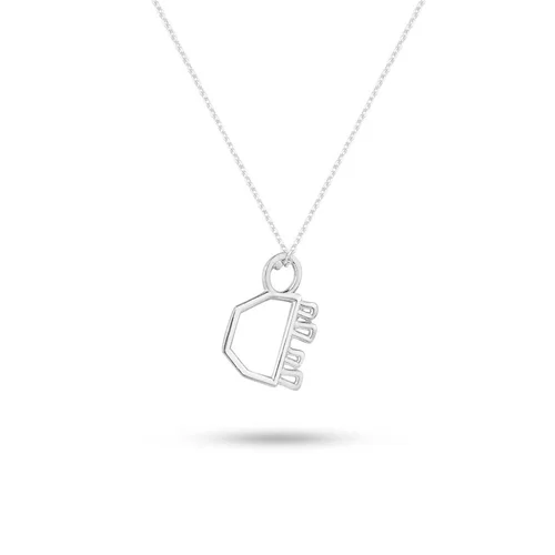 گردنبند نقره شلمان