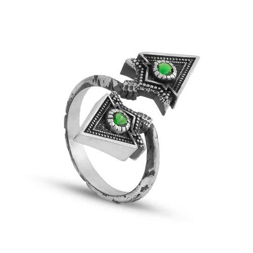 انگشتر نقره فرنگار