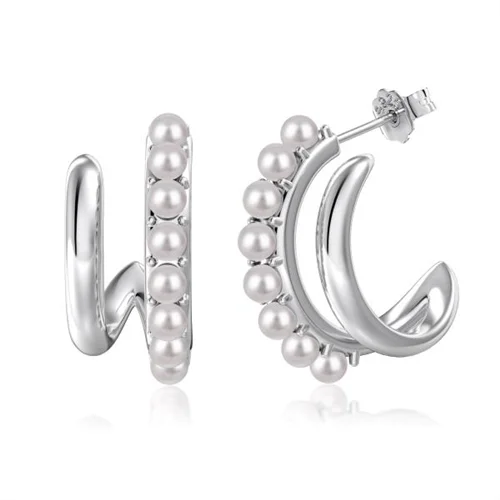 گوشواره نقره درفشان
