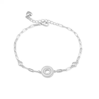 دستبند نقره آرام