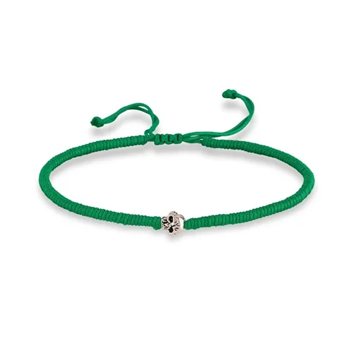 دستبند نقره مردانه اسکلت