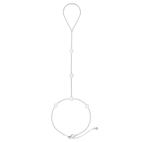 دستبند تمیمه نقره طرح ونکلیف