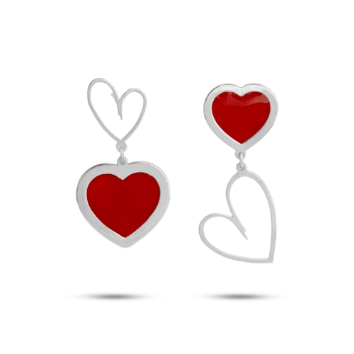 گوشواره نقره دلجو