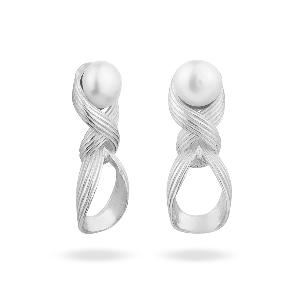 گوشواره نقره پردیس