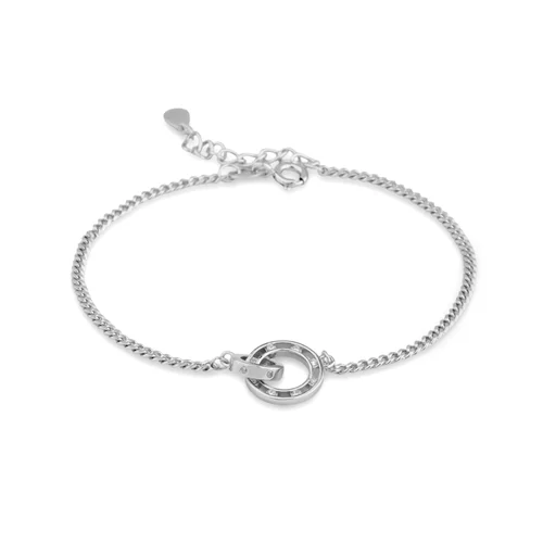 دستبند نقره لوپ