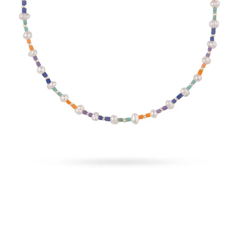 گردنبند نقره رنگین کمان