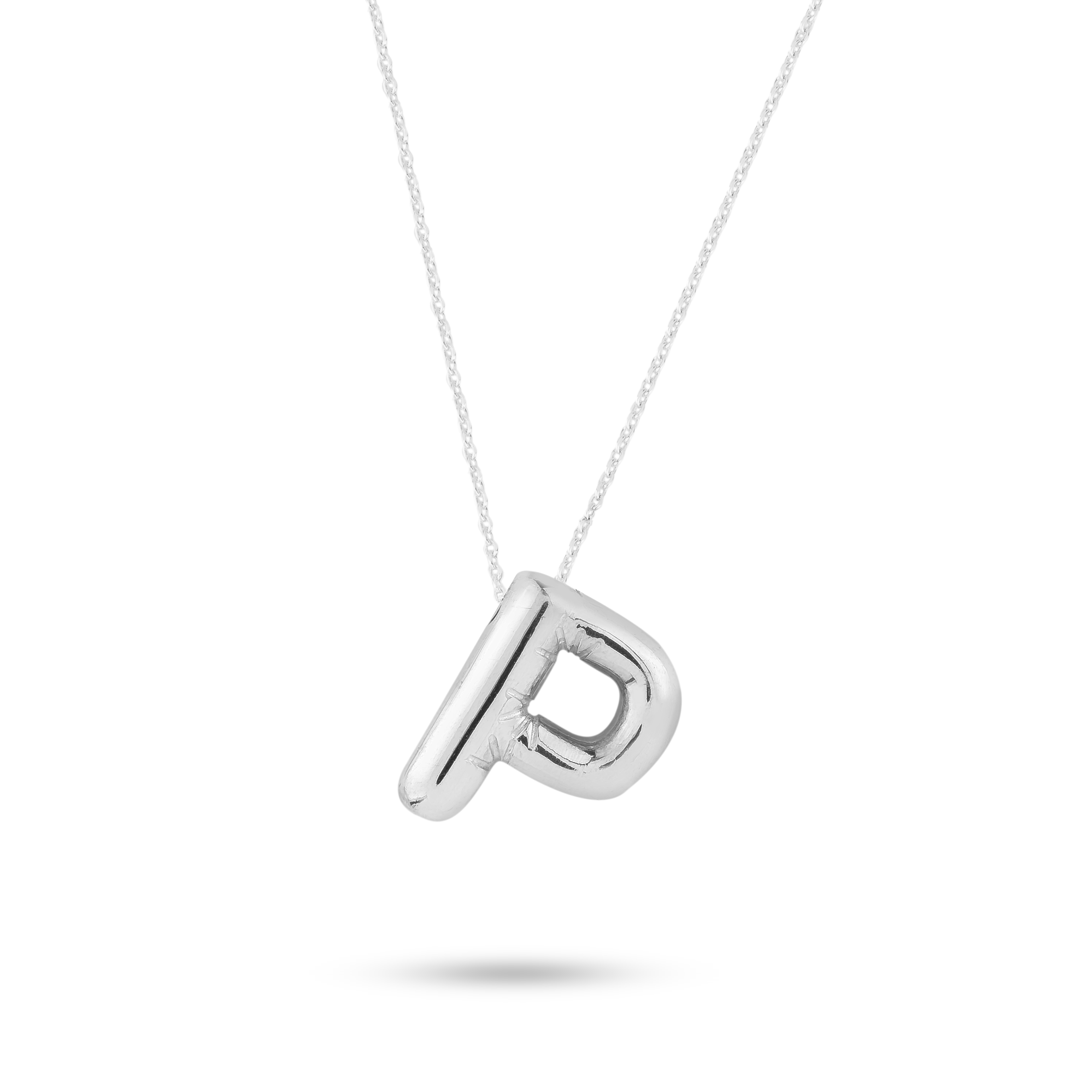 گردنبند نقره P