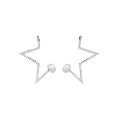 گوشواره نقره استلا