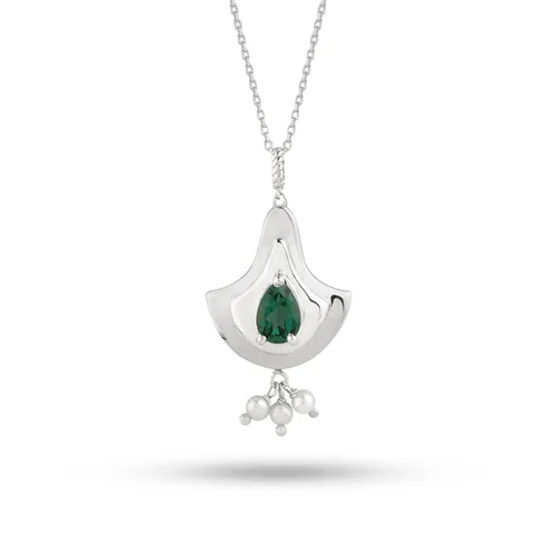 گردنبند نقره اما