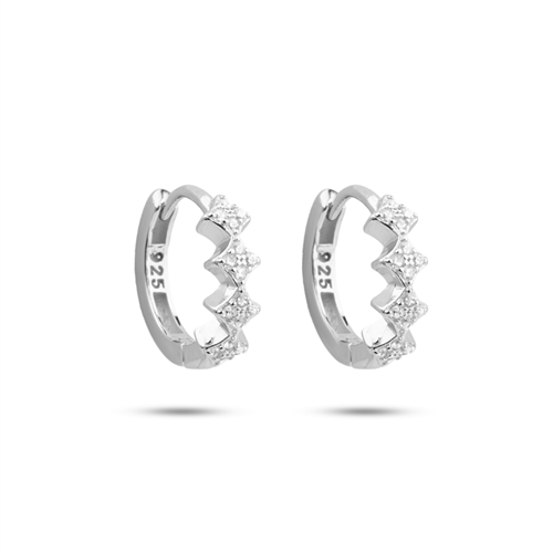 گوشواره نقره ساتین