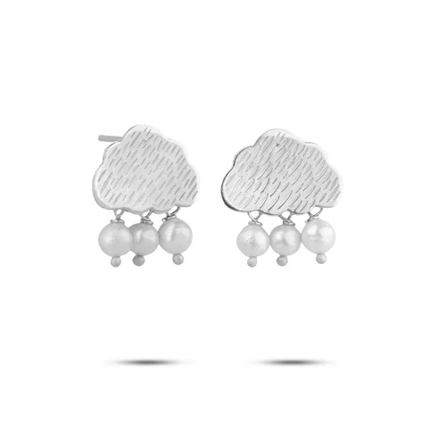 گوشواره نقره ابرک