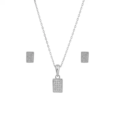 نیم ست نقره درتا