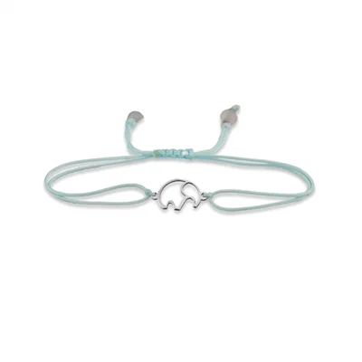 دستبند نقره فیل