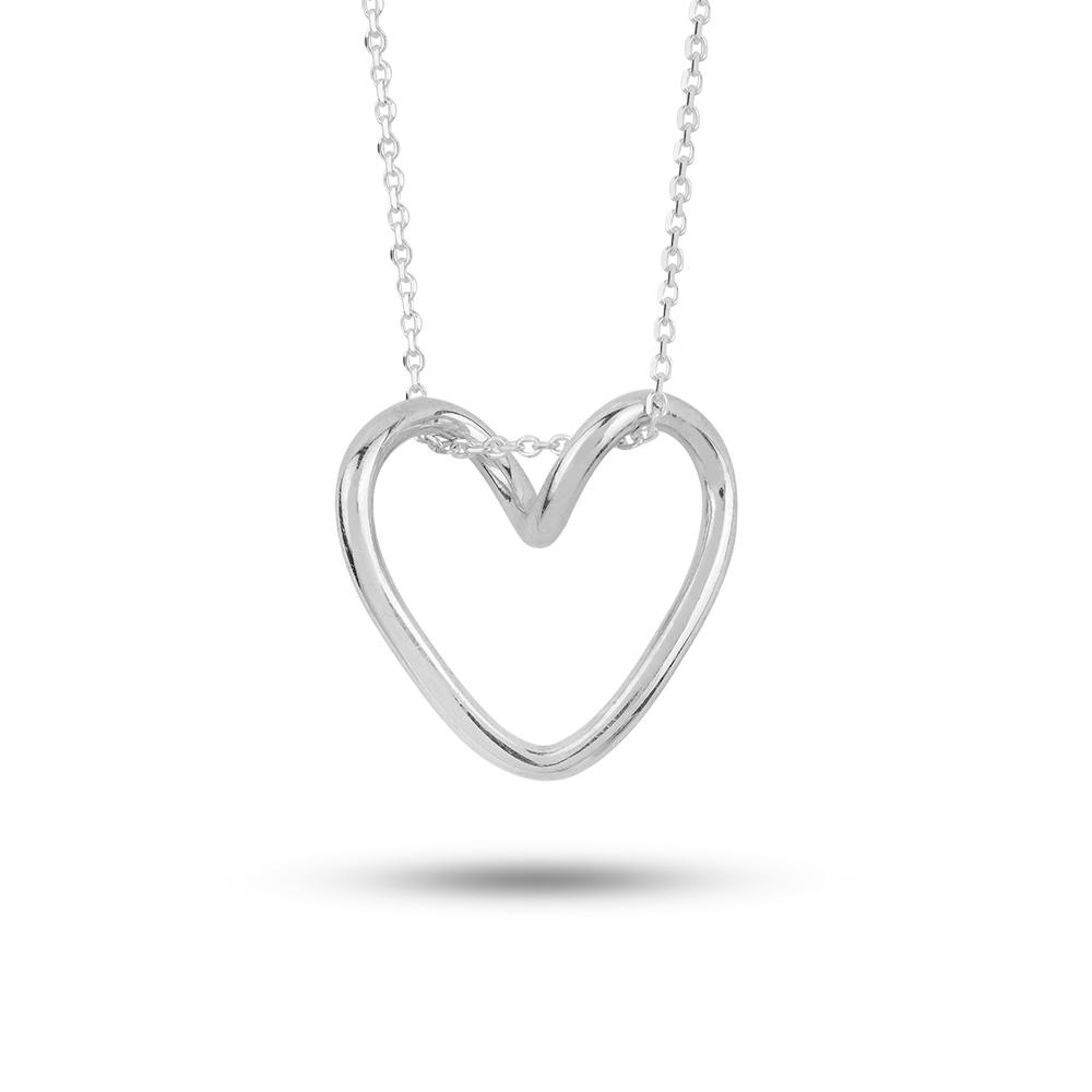 گردنبند نقره قلب
