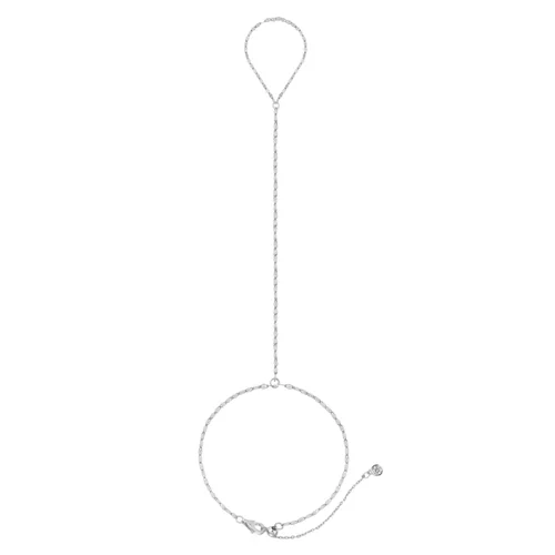 دستبند تمیمه نقره طرح نوره