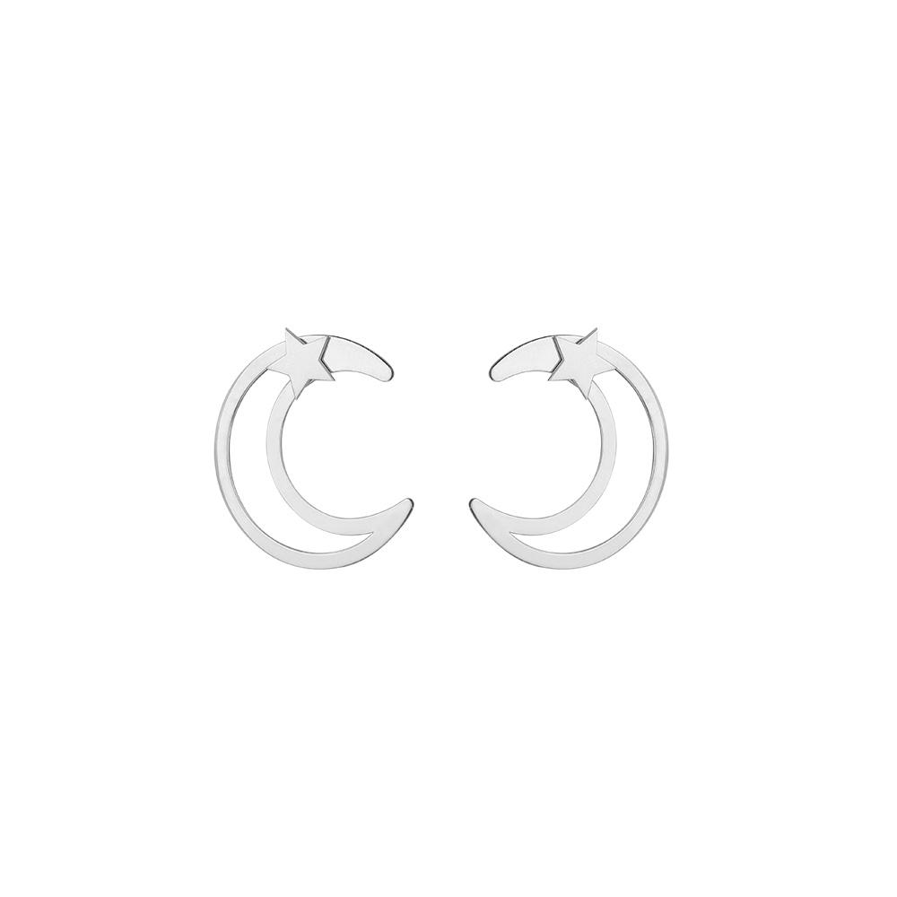 گوشواره نقره تابان