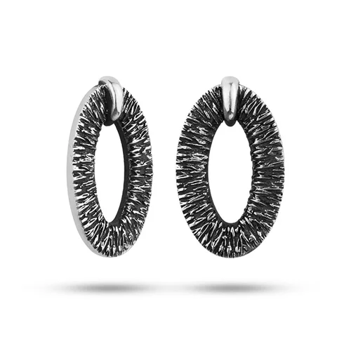 گوشواره نقره هورا