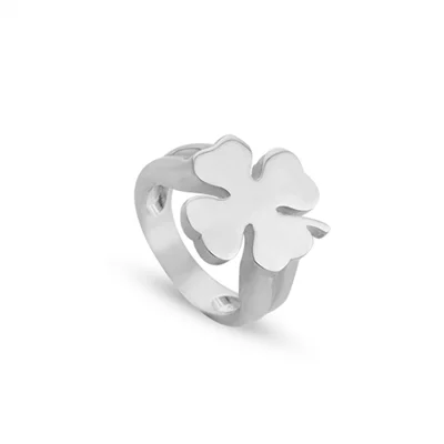 انگشتر نقره شبدر