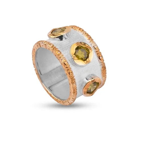 انگشتر نقره رزالیا