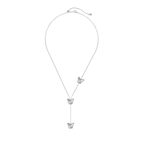 گردنبند نقره باتر فلای آویز