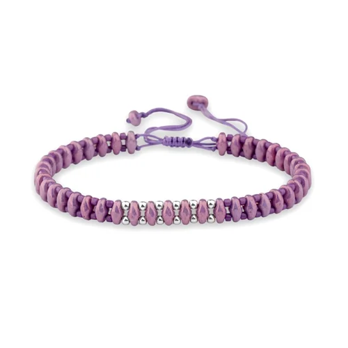 دستبند نقره برگین