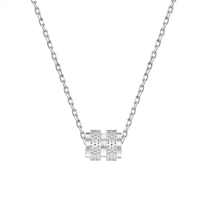 گردنبند نقره بولگاری B- zero