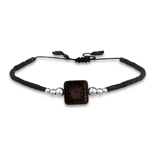 دستبند نقره نازگل