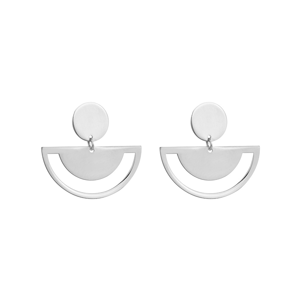 گوشواره نقره هلال