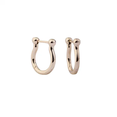 گوشواره نقره امگا