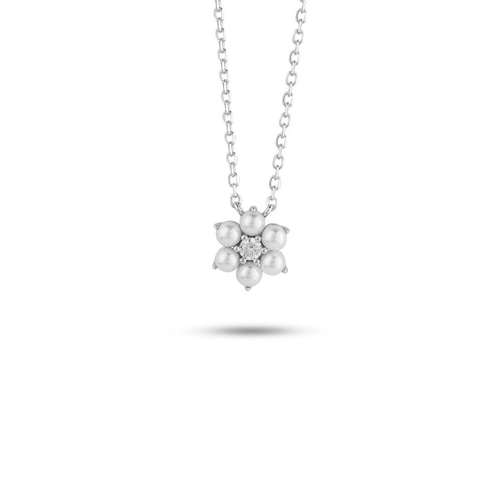 گردنبند نقره نسترن