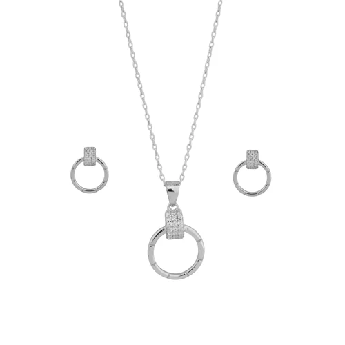 نیم ست نقره نورسته