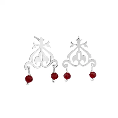 گوشواره نقره شانا