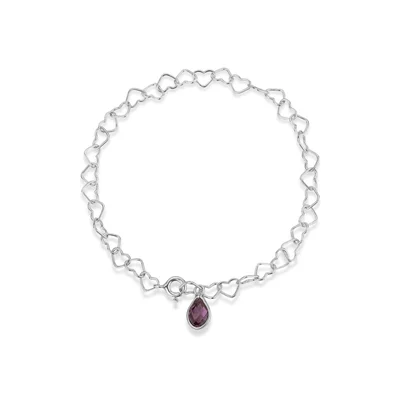 دستبند نقره دلبر