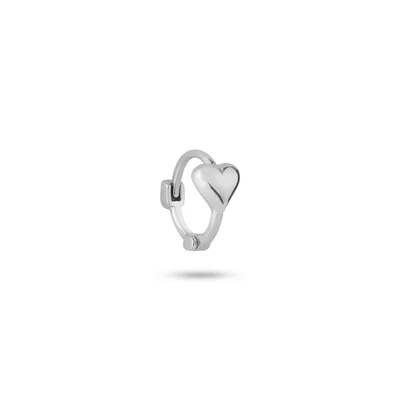 پیرسینگ گوش زنانه نقره قلب