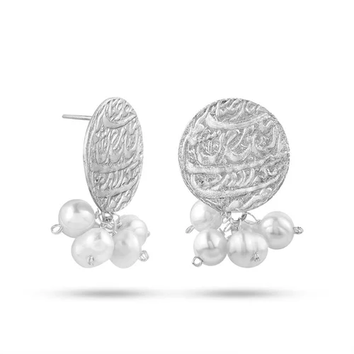 گوشواره نقره سیمین