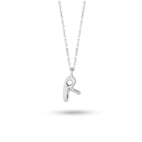 گردنبند نقره R