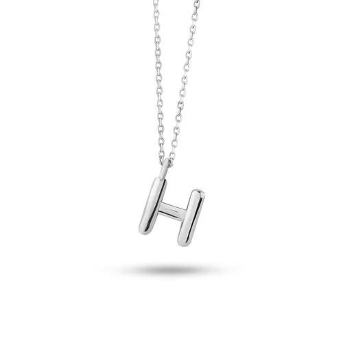 گردنبند نقره H