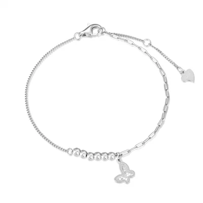 دستبند نقره پرپرک