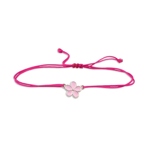 دستبند نقره گلبو