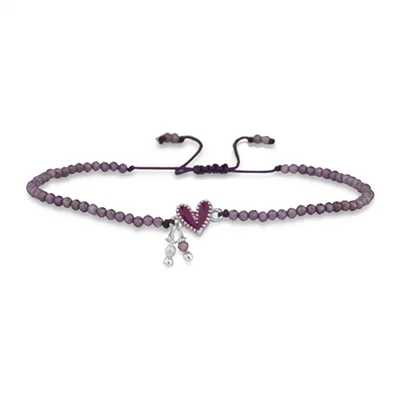 دستبند نقره دلوان