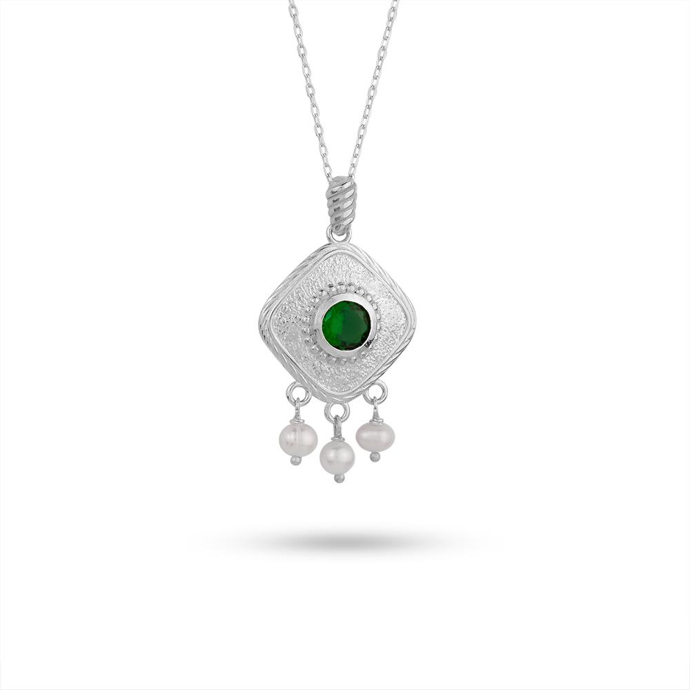 گردنبند نقره سروینه