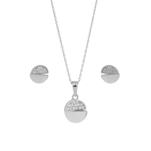 نیم ست نقره شمیم